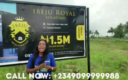 Buy plot of land at Ibeju royal courtyard ibeju-lekki